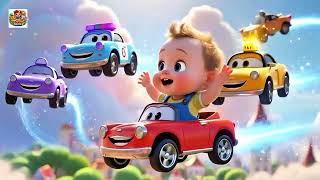 Flying Cars and Sky Adventures 🚗✨ | Learn Vehicles &amp; Imagination for Kids | Fun Preschool Learning
