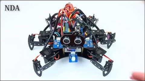 Chế tạo Robot Nhện 6 Chân từ Arduino