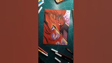 Drawing Igris from Solo leveling...