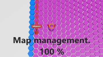 How to play - Hexanaut.io [Superhex.io] Map management. 100 %