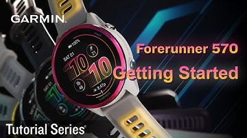 Tutorial – Forerunner 570: Getting Started | Walkthrough Pairing, Widgets, and First Run