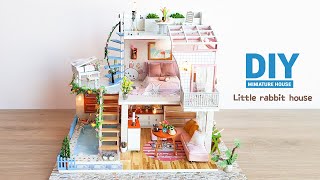 DIY Miniature Dollhouse Kitㅣlittle rabbit houseㅣ리틀래빗하우스ㅣ미니어쳐하우스ㅣ박소소(soso miniature)