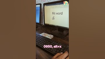 | ॐ 卐 | How to insert om symbol and swastik symbol in ms word | om and swastik symbol in ms word