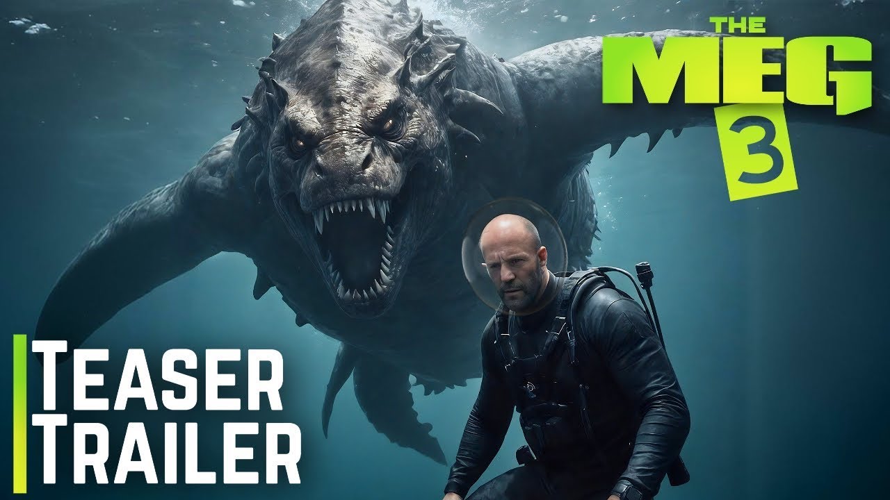 MEG 3 PRIMAL WATERS TEASER TRAILER 2024 Warner Bros Concept