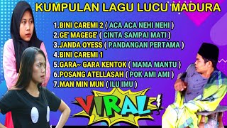 KUMPULAN LAGU LUCU VIRAL VERSI MADURA//MP3//KOMEDI//CAK IMAM