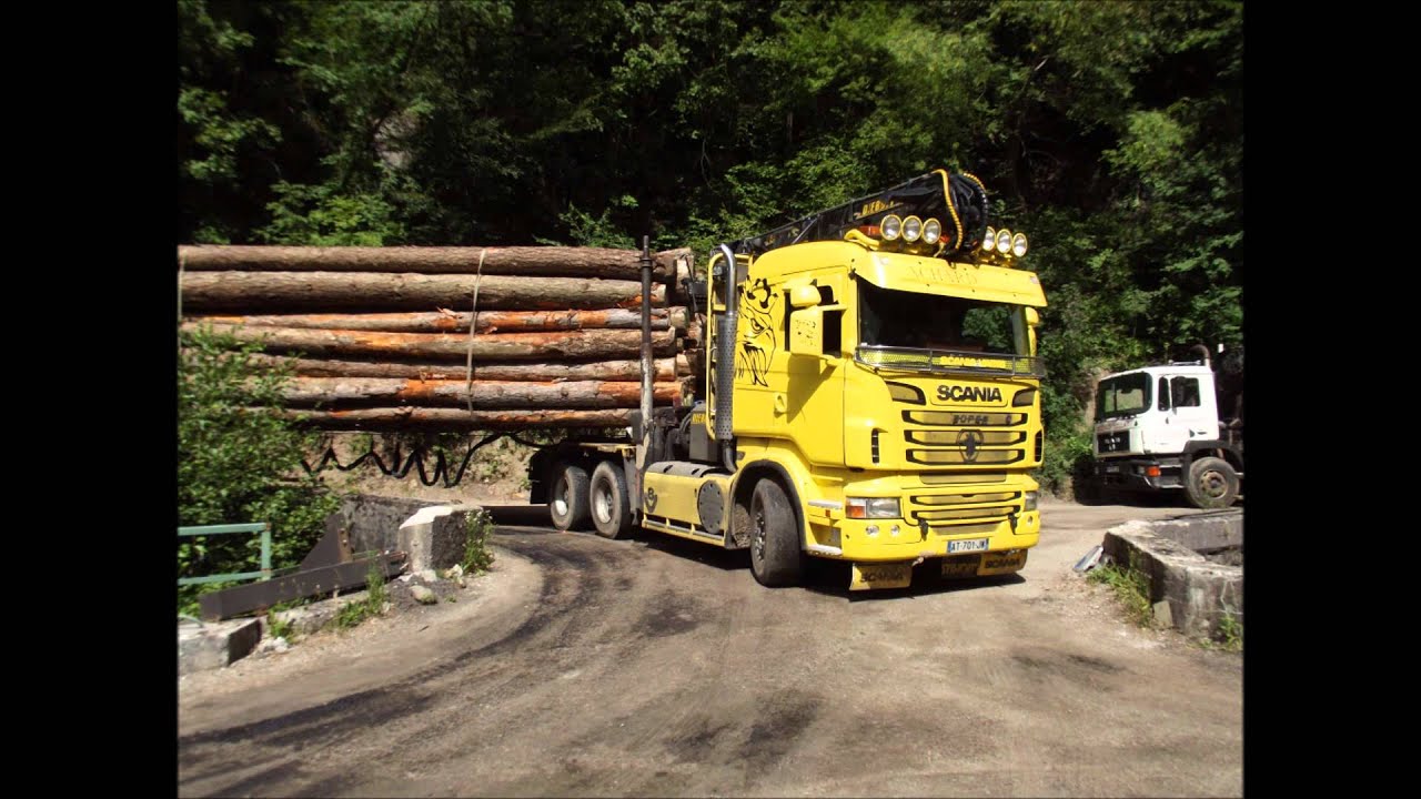 Grumier dans le Vercors Transport Achard YouTube