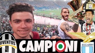 CAMPIONI!! JUVENTUS LAZIO 2-0 | LIVE REACTION ALLO STADIO!