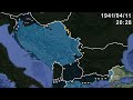 The axisinvasion of yugoslavia in 1 minute using google earth