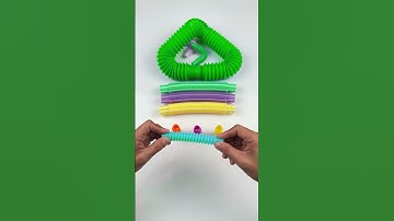 Change color DIY Odd-ASMR POP #diy #satisfyingvideos #relaxing #creative #oddasmr #insideout #colors