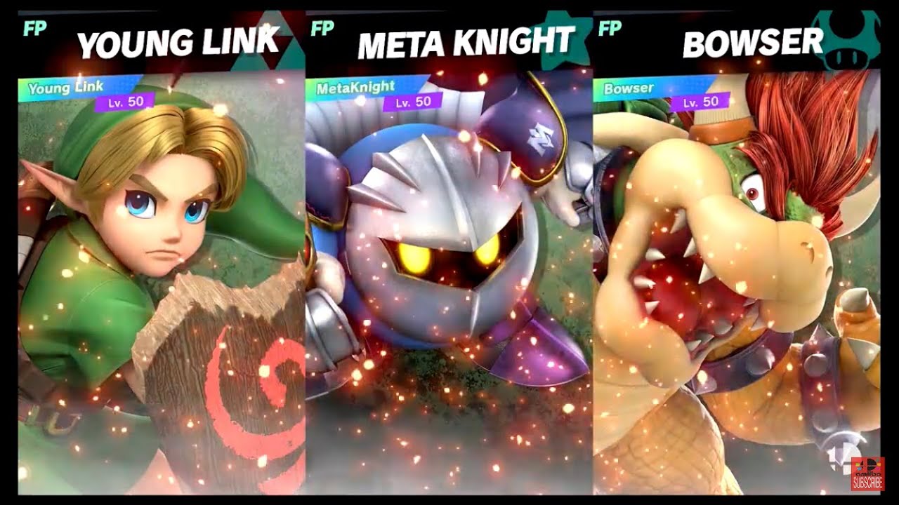 Super Smash Bros Ultimate Amiibo Fights – 11pm Finals Young Link vs ...