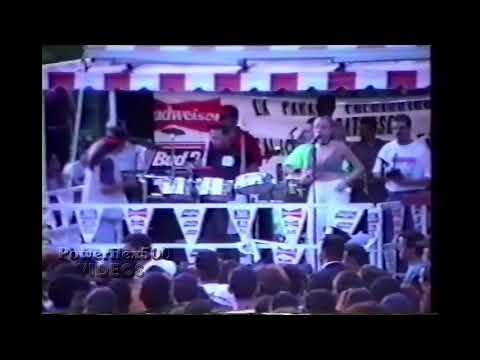 Marc Anthony at Patterson, NJ Salsa Festival in 1993- \