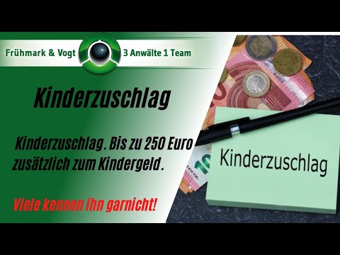 Video: Wer hat Anspruch auf Kindergeld?