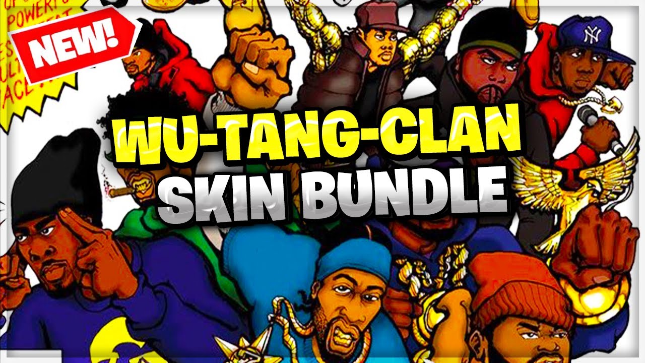 FORTNITE & WUTANGCLAN Skin Pack Bundle YouTube