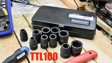 Bộ tuýp đen 14 chi tiết từ 10 đến 24mm, chuyên dụng cho máy xiết ốc - 098 665 3398