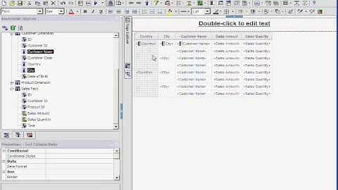 Cognos 10 Training - Drill Thru Definition Part 4 of 30