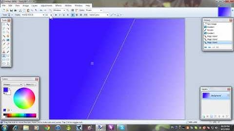 How to create a logo in PAINT .NET