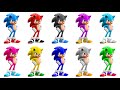 SONIC COLORS EMERALD - 9 Sonics transformation experiment skin and shoes