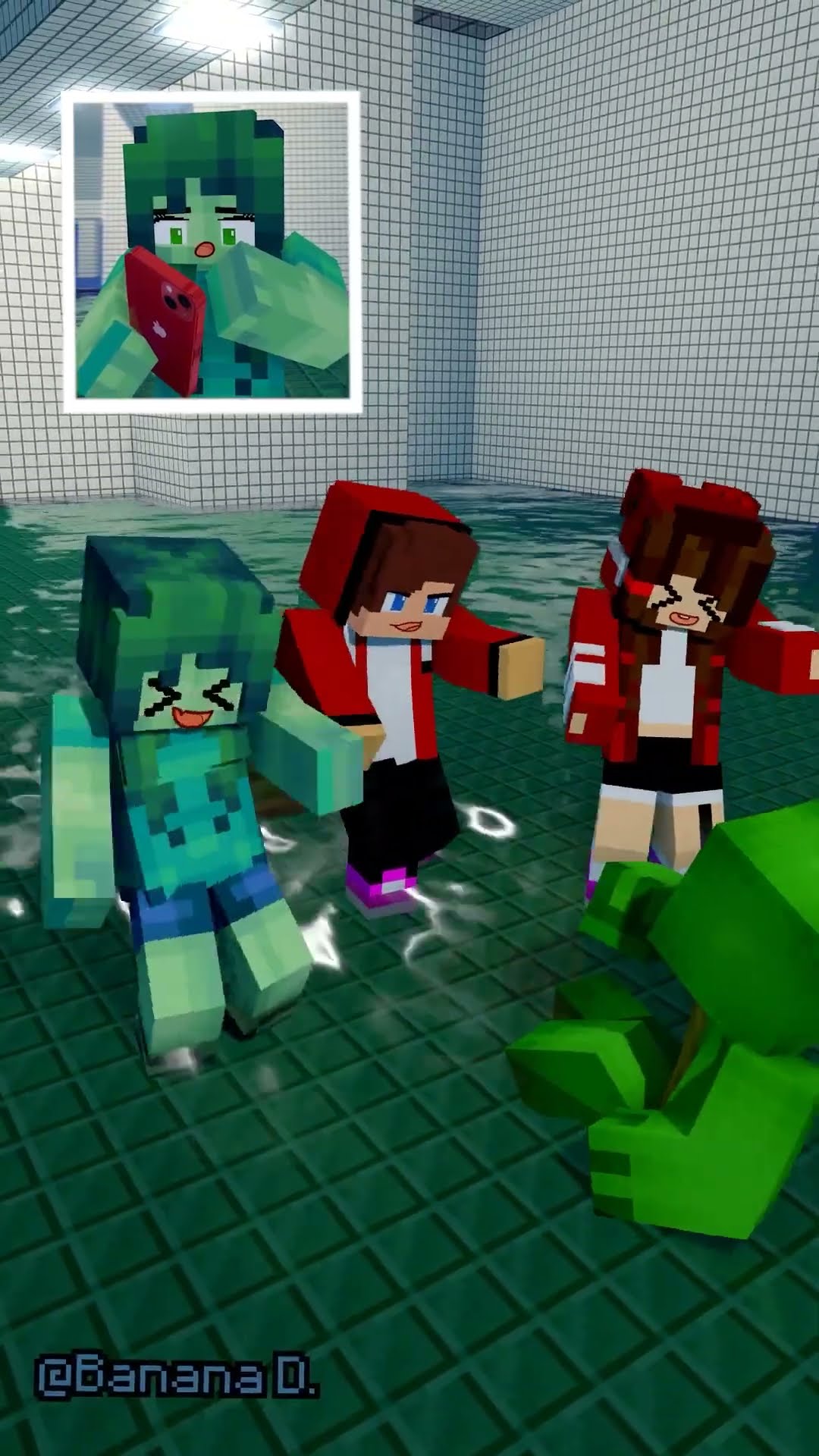Zombie girl ??? ? ?  Squid game girl in BACKROOM level 2 water park