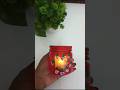 DIY Jar Candle Holder✨ | Easy Lantern Making | Home Decor Idea💡#art #shorts ytshorts