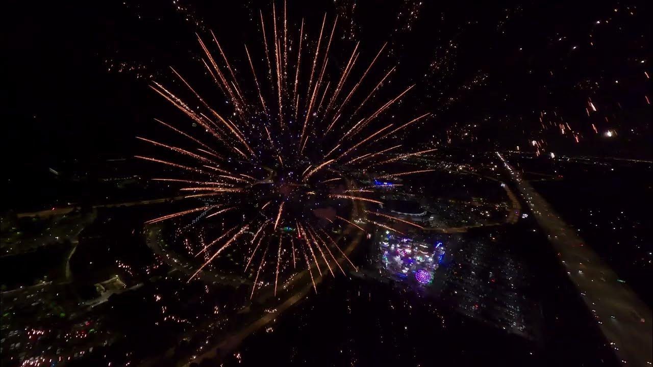 Northwest Fourth Fest Fireworks shot by a Drone YouTube