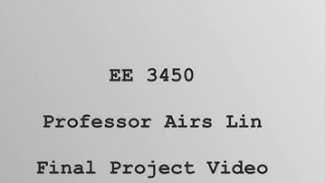 EE 3450 Final Project