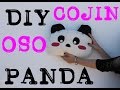 Cómo hacer un peluche de oso panda super rápido y fácil de realizar