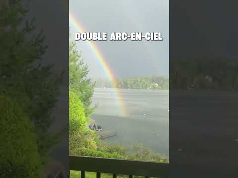 😱 UN DOUBLE ARC-EN-CIEL?! 🌈🌈