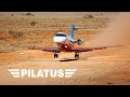 PC-24 – First RFDS Landing on an Unpaved Strip in the Australian Outback