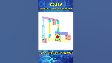 D0296.Synchronous clamping mechanism#mechanism #solidworks3d #solidworks3d #solidworks #principles