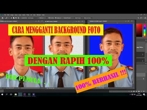 CARA MENGGANTI BACKGROUND FOTO DENGAN RAPIH 100% MUDAH DAN SUKSES
