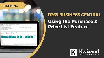 Using the List Price Feature | Microsoft Dynamics 365 Business Central