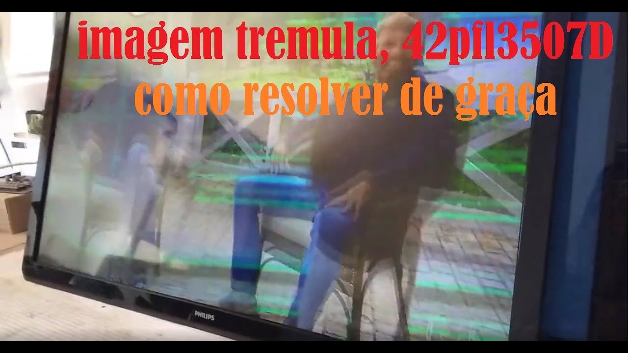 TELA DA TV TREMENDO, BALANÇANDO, DUPLICADA - display from tv shivering -  YouTube