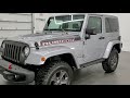 2018 JEEP WRANGLER RUBICON RECON JK 2 DOOR BILLET SILVER WALK AROUND REVIEW 11569Z SOLD!