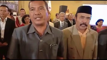 PENGUCAPAN JANJI; Pelantikan Pengurus PPTSB 2018-2022 di Hotel Danau Toba Medan, 2 Deaember 2018