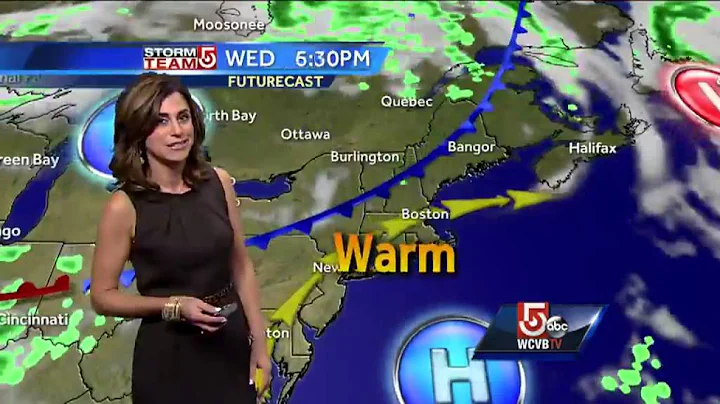Cindy Fitzgibbon's warm Boston area weather forecast