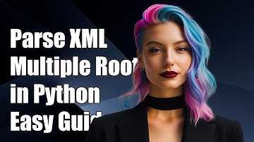 How to Parse XML Files with Multiple Root Elements in Python