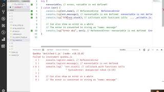 Exceptions in JS. try/catch/finally in JS
