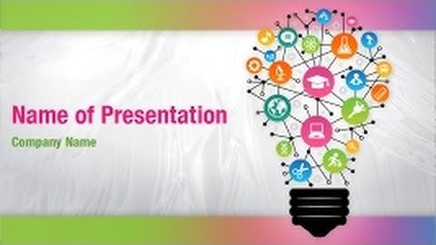 Concept of Education PowerPoint Video Template Backgrounds - DigitalOfficePro #01272V