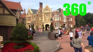 EPCOT England 360˚ INTERACTIVE Walk Around HD Walt Disney World