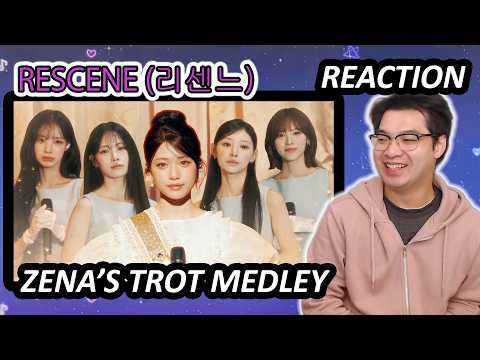 RESCENE (리센느) - "Zena's Trot Medley" | Chuseok Special | REACTION