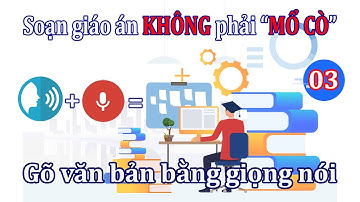 [Voice Typing] Hướng dẫn soạn thảo văn bằng giọng nói với Google Docs #2 - THPT Ngọc Lặc Official