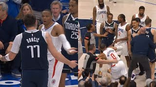 NBA Game | Westbrook and Washington Ejected After Altercation