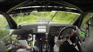 John Warren & Ruthann O'Connor Crash, SS1, Sligo Stages Rally 2023