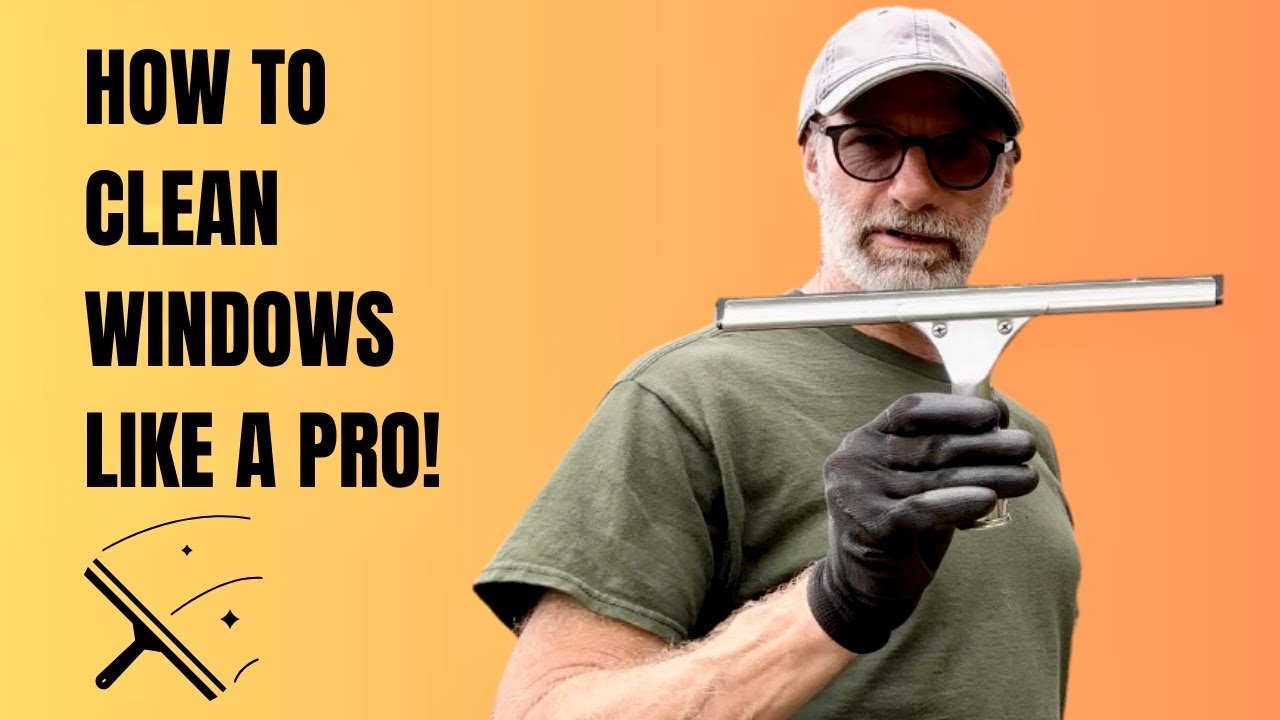 Traditional window cleaning tips and tricks YouTube