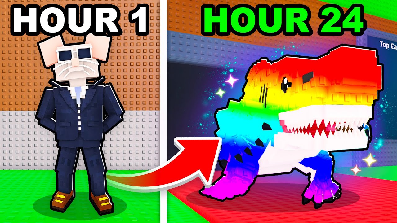 I Spent 24 Hours in Steal A Brainrot