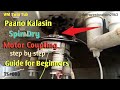 Paano Kalasin Spin Dry Motor Coupling | Twin Tub Washing Machine | Sharp Crystal Wash