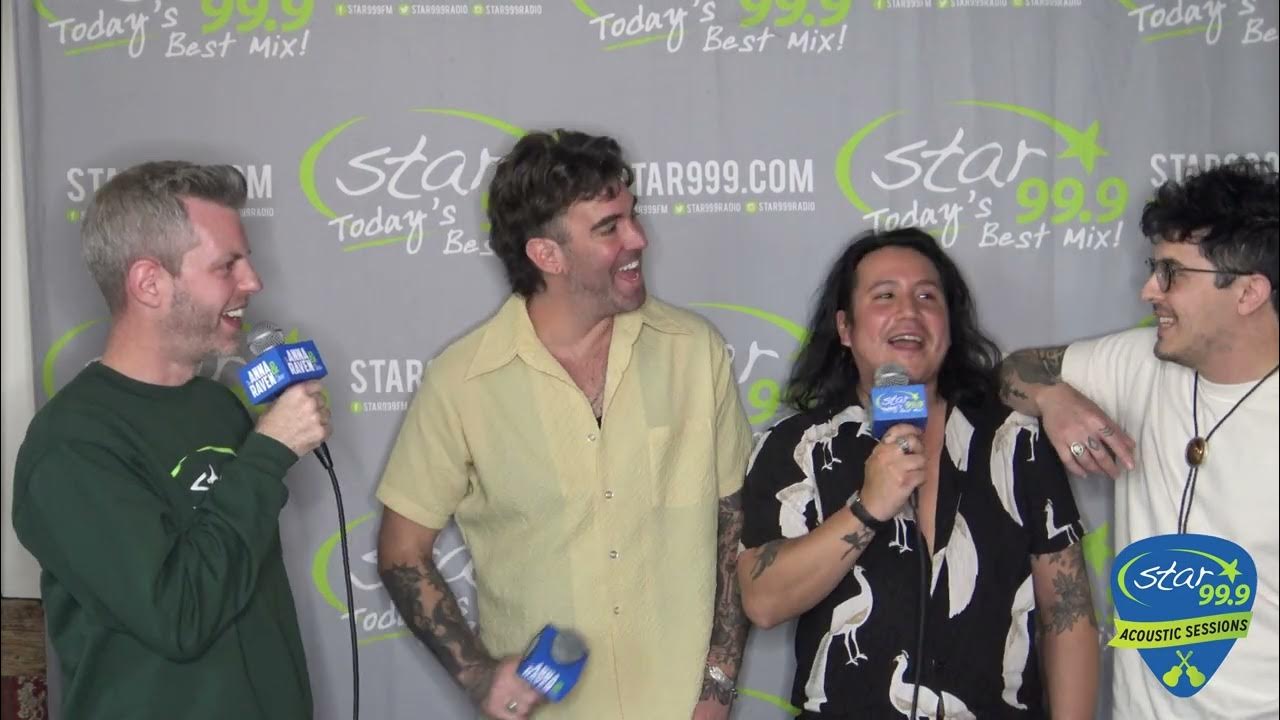 Star 99 9 acoustic session american authors interview with kevin