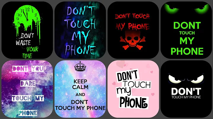 Don't Touch My Phone Wallpaper | Amazing Dp Wallpaper Images #dp  #wallpaper #whatsappdpz