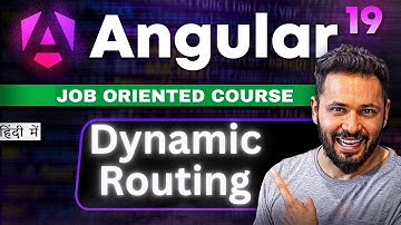 Angular tutorials in Hindi #35 Build Dynamic Routes