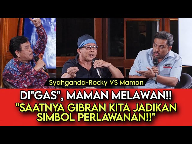 DIGAS, MAMAN MELAWAN!! // SAATNYA GIBRAN KITA JADIKAN SIMBOL PERLAWANAN!! class=